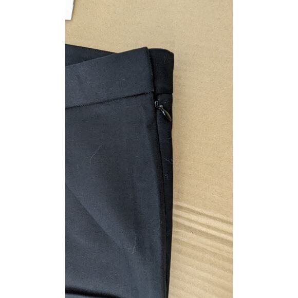 NWT $690 THE ROW Seloc Crop Stretch Cotton Straight Size 8 Dress Pants - Picture 5 of 10
